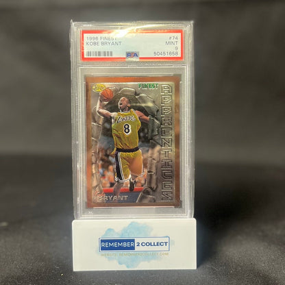 1996 Finest Kobe Bryant #74 PSA 9