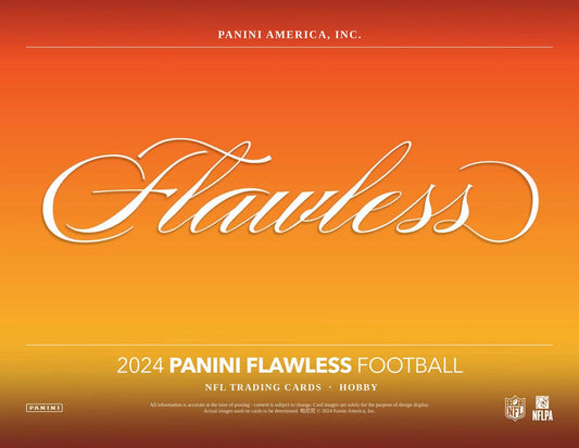 2024 Panini Flawless Football Hobby 2-Box Case (Presale)