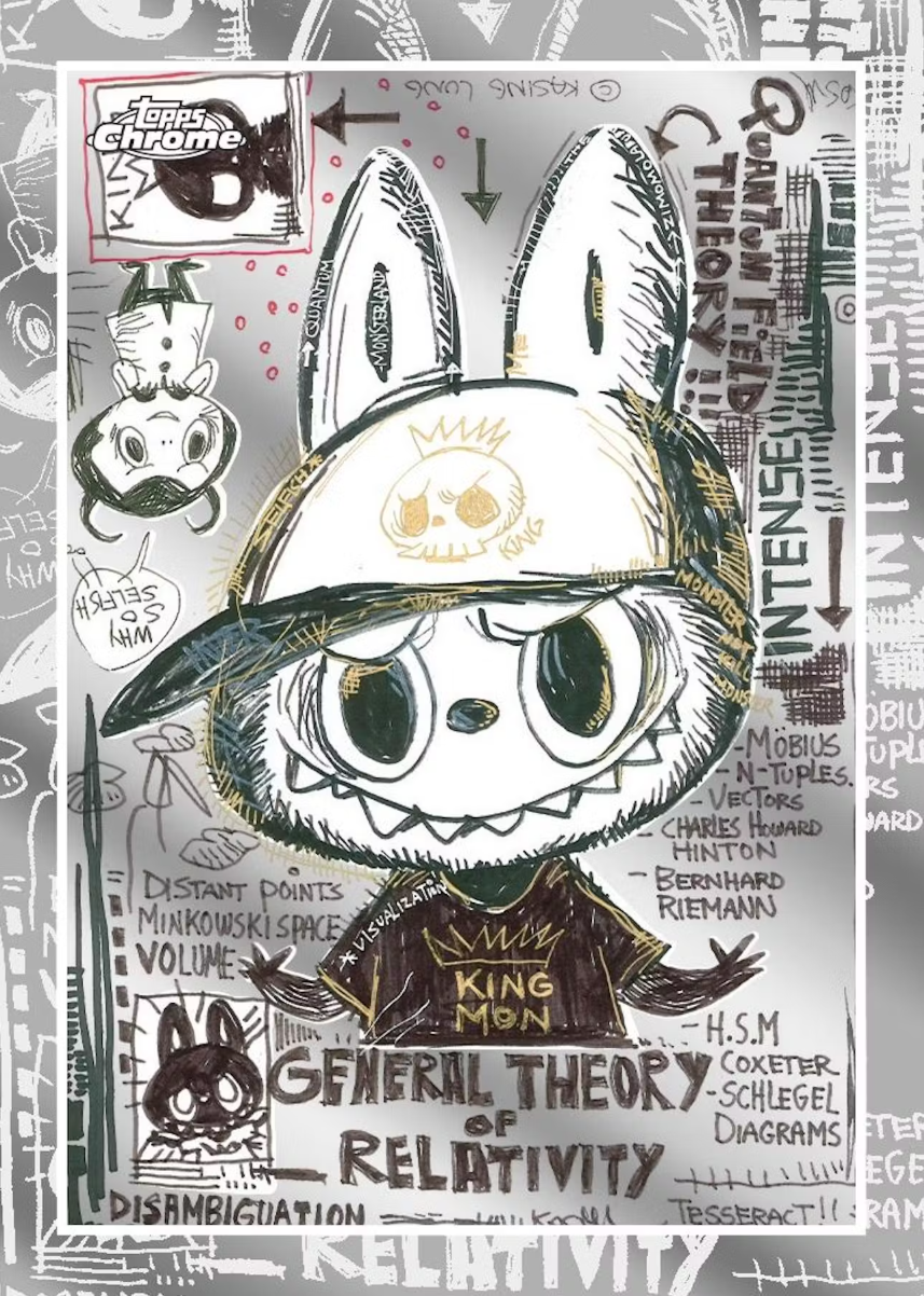 2025 Topps Chrome Labubu Box (Presale)