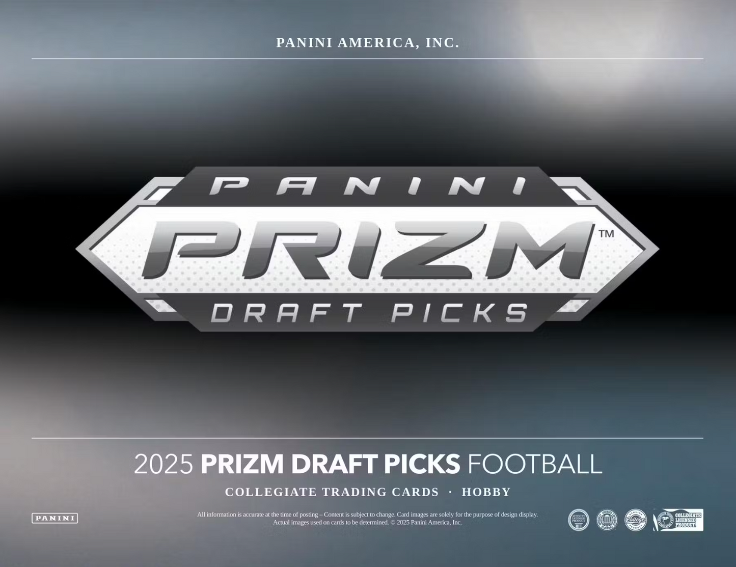 2025 Prizm Draft Picks Football 12 Box Hobby Case (Presale)