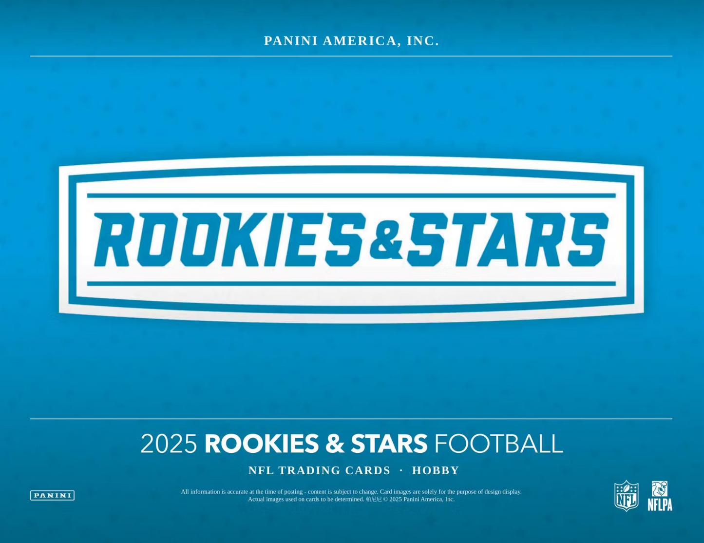 2025 Rookies & Stars Football 14 Box Hobby Case (Presale)