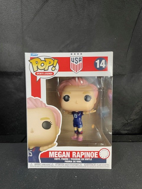Megan Rapinoe USA Soccer Funko POP #14 Vinyl Figure