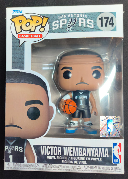 Victor Wembanyama San Antonio Spurs Rookie NBA Funko Pop #174 Vinyl Figure
