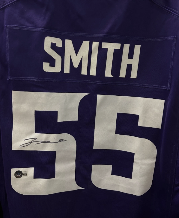 Za'Darius Smith Autographed Auto Signed Officially Licensed Small Jersey Beckett